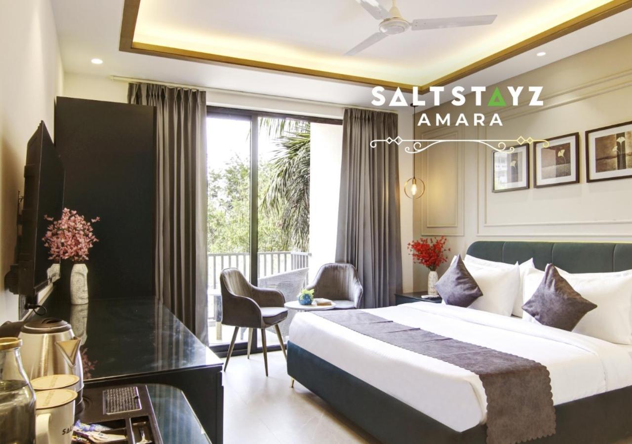 Saltstayz Premier - Galleria Market Road & Sector 27 Gurgaon Bagian luar foto