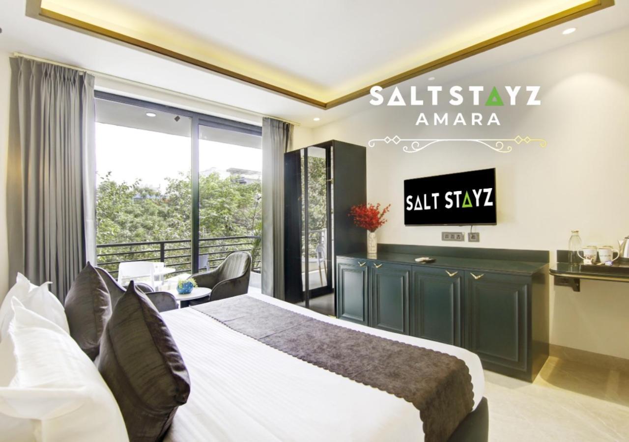 Saltstayz Premier - Galleria Market Road & Sector 27 Gurgaon Bagian luar foto