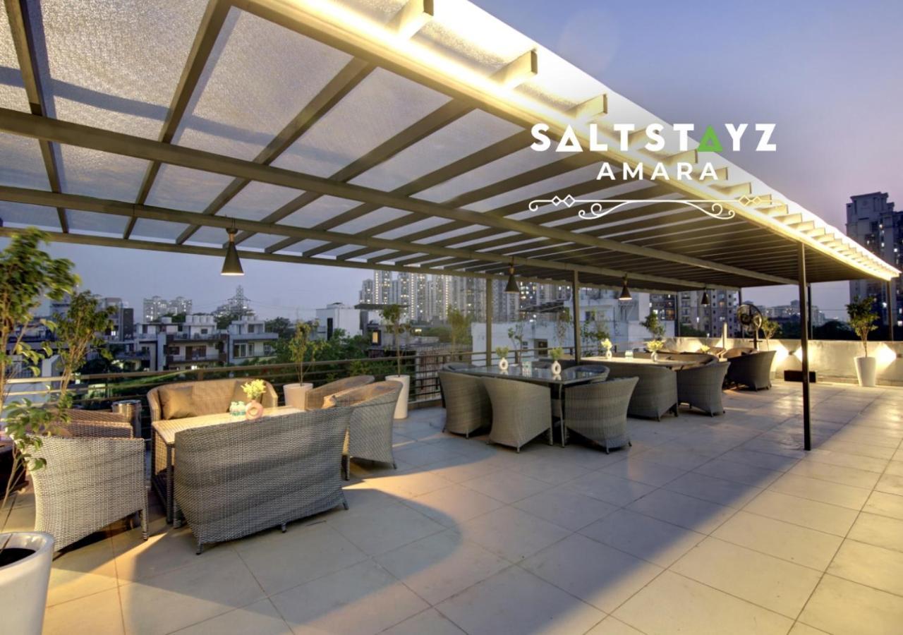 Saltstayz Premier - Galleria Market Road & Sector 27 Gurgaon Bagian luar foto