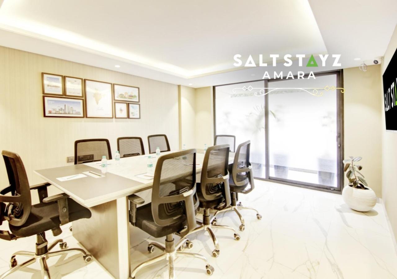 Saltstayz Premier - Galleria Market Road & Sector 27 Gurgaon Bagian luar foto