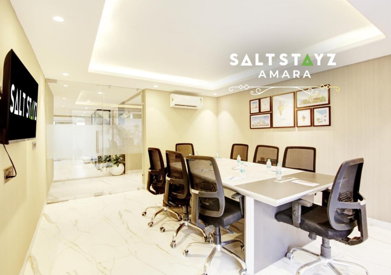 Saltstayz Premier - Galleria Market Road & Sector 27 Gurgaon Bagian luar foto