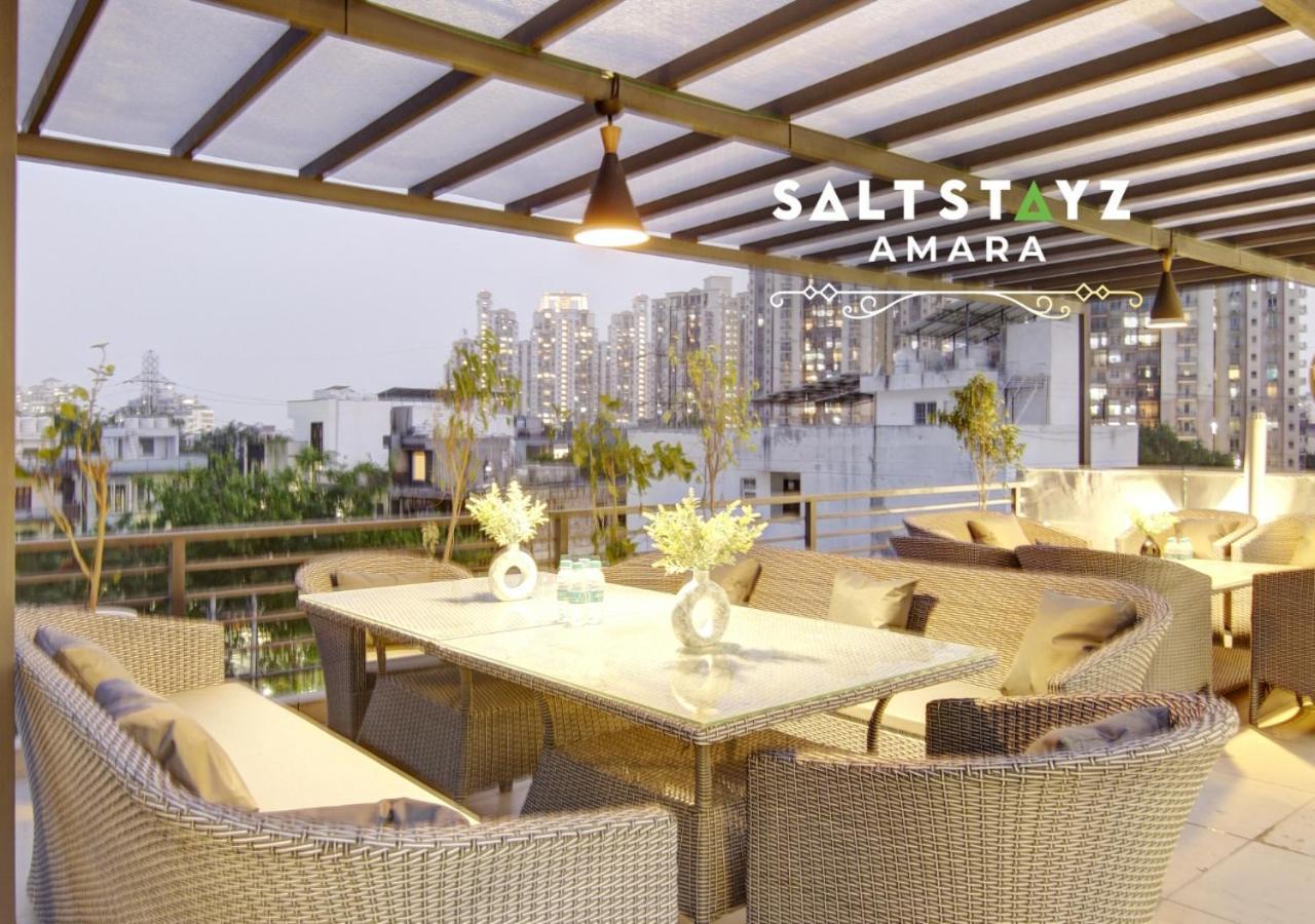 Saltstayz Premier - Galleria Market Road & Sector 27 Gurgaon Bagian luar foto